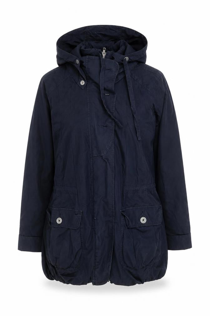 FatFace Women's Black Hooded Parka Jacket Size 10