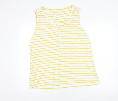 White Stuff Women's Striped V-Neck Tank Top