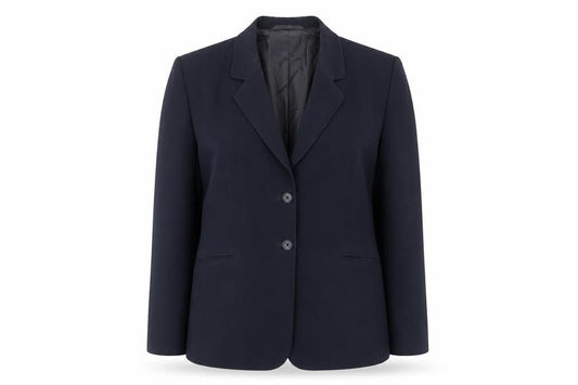 Baronia Women's Blue Blazer Size 16 Classic Style