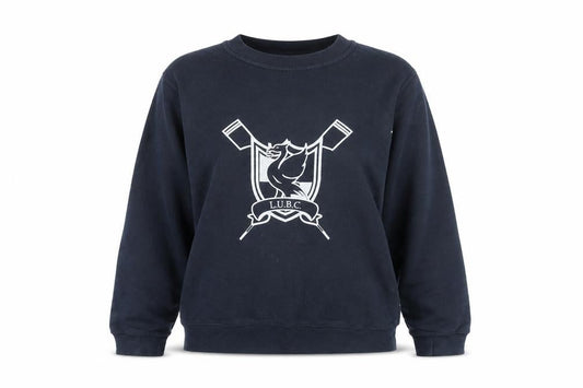 B&C Collection Women's Black S Pullover Logo Sweatshirt
