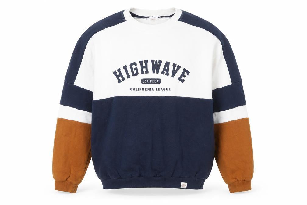 Pull&Bear Men's Multicoloured Crew Sweatshirt M