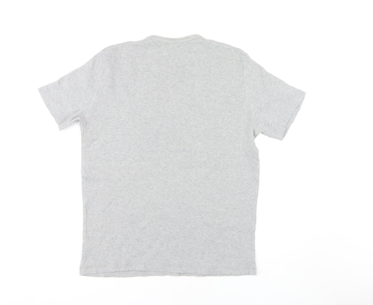 Lee Cooper Unisex Grey M Regular Fit T-Shirt
