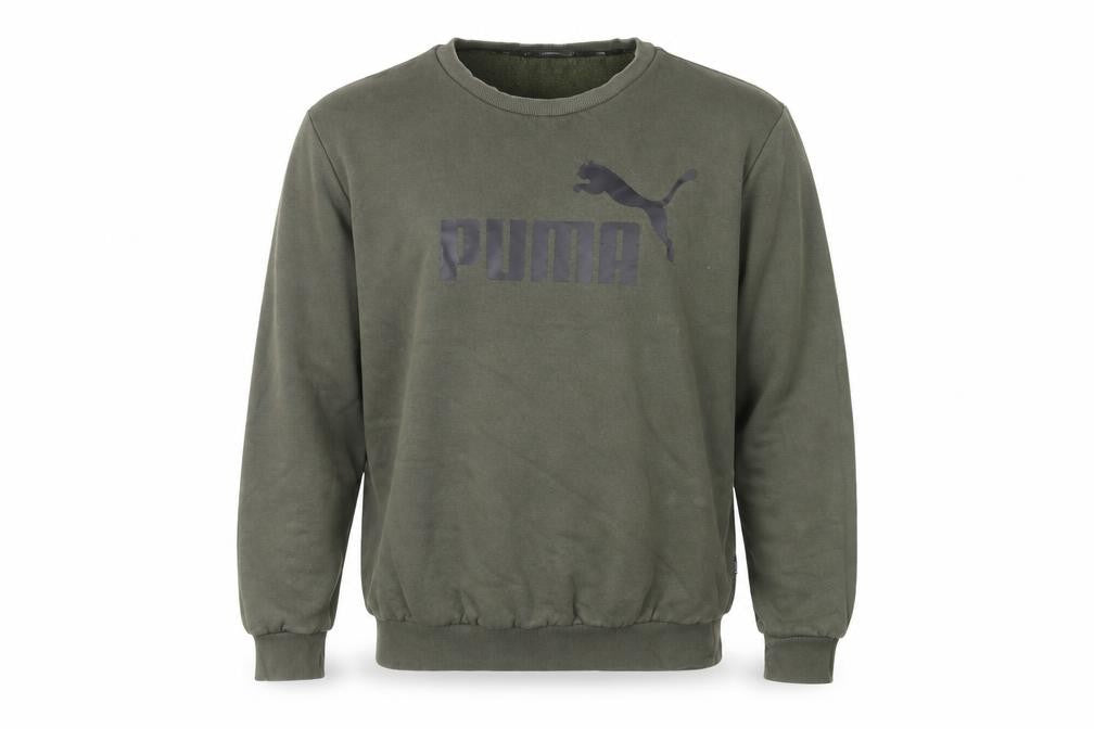 Puma Men's Green Pullover Sweatshirt M