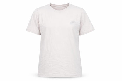 Nike Womens Beige Tee, - Casual Crew Neck Size S