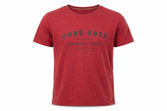 Hugo Boss Red Men's M Graphic T-Shirt