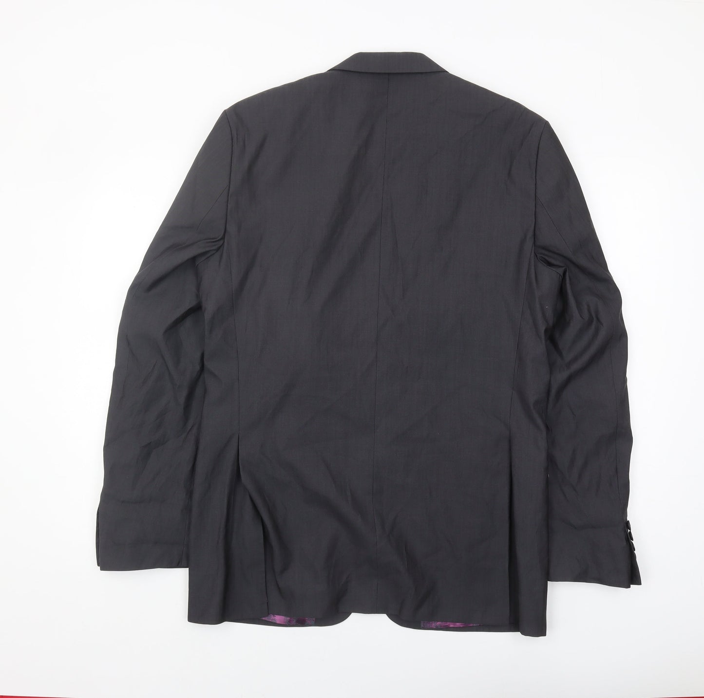 Next Men's Grey Suit Jacket, Regular Fit, 40R