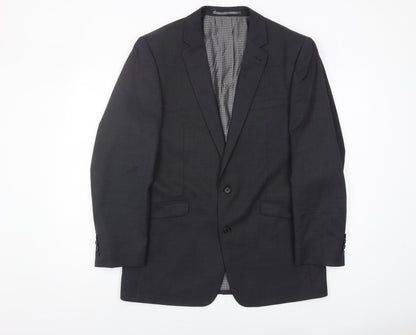 Next Men's Grey Slim Fit Blazer Jacket 40R