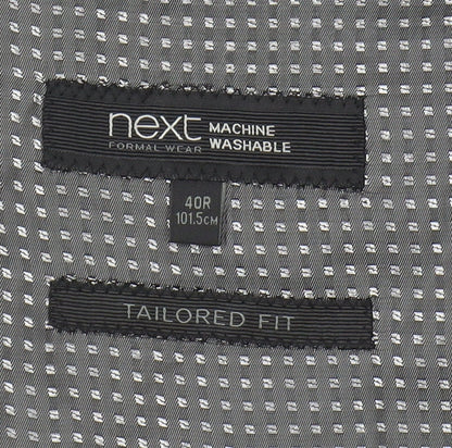 Next Men's Grey Slim Fit Blazer Jacket 40R