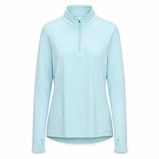 Decathlon Women's Blue Long Sleeve Pullover Top