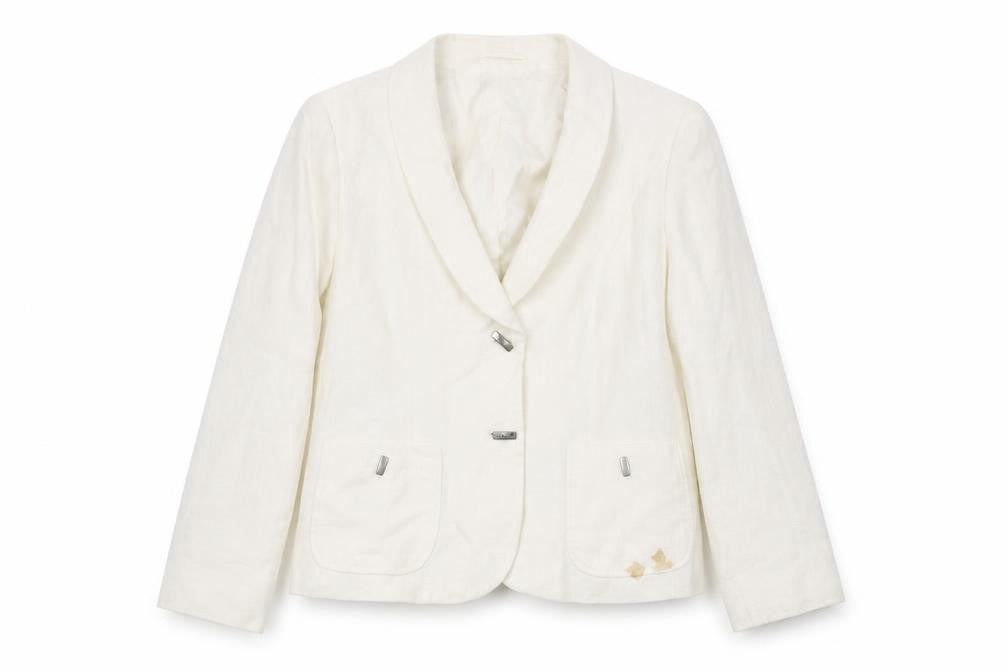 Minuet Women’s Ivory Linen Blazer Size 14