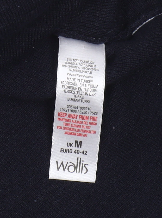 Wallis Women's Multicoloured Pullover Jumper M