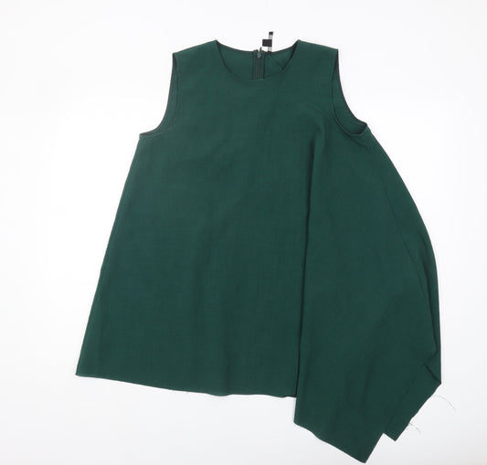 COS Women Green Basic Sleeveless Top Size 8