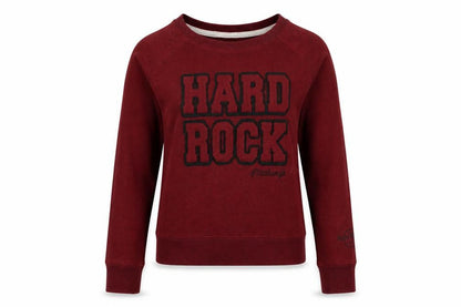 Hard Rock Cafe Women's Red Pullover Sweatshirt S