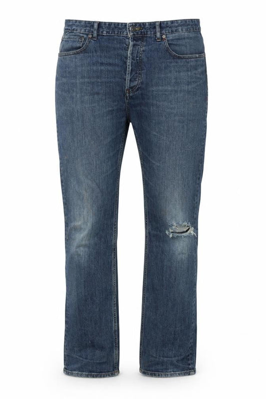 White Stuff Men's Blue Straight Jeans, Size 34