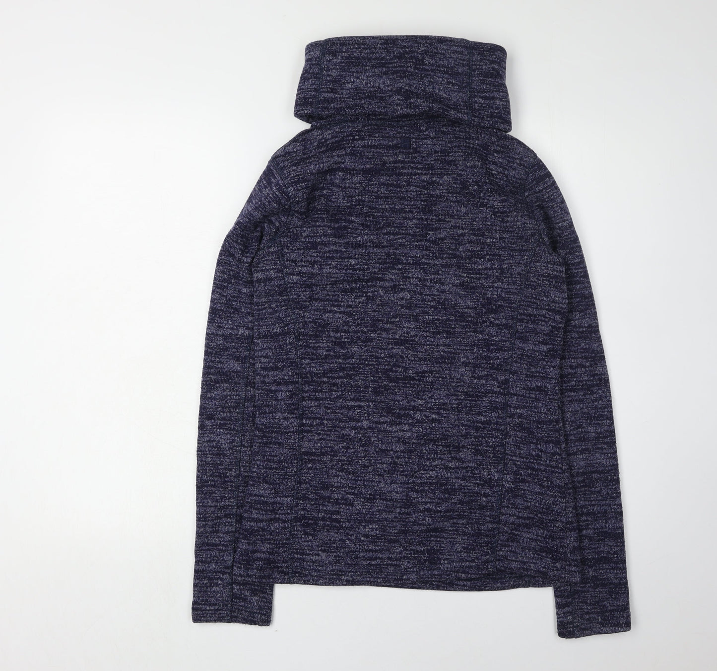 Mountain Warehouse Women's Blue Cowl Neck Sweatshirt Size 8