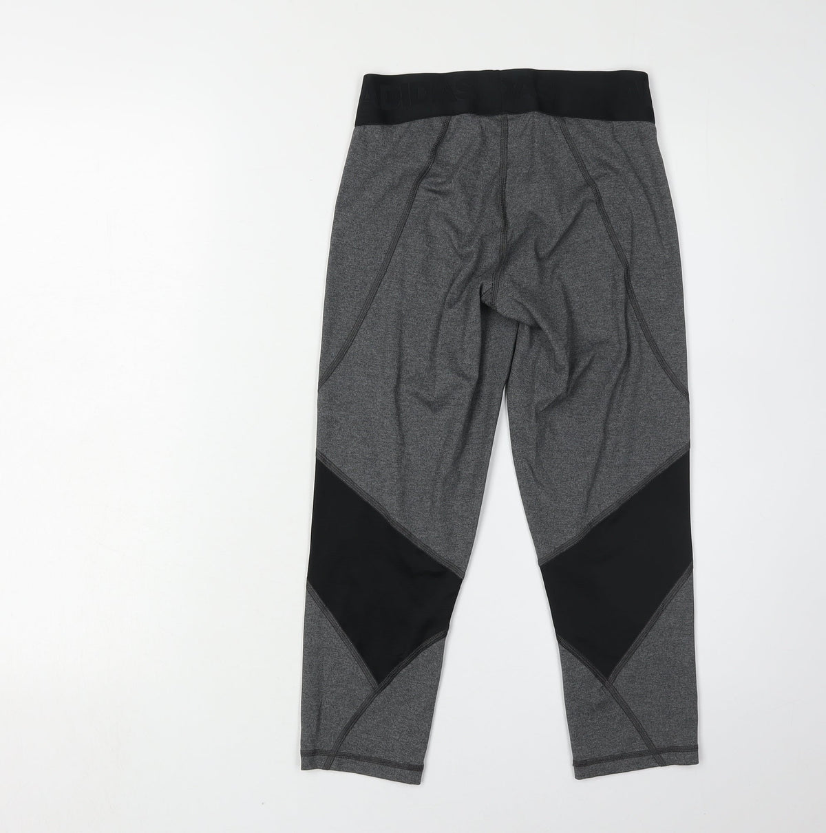 Adidas Women's Grey Cropped Leggings S - Athleisure Style