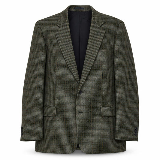 Horne Brothers Men's Green Check Blazer, 42 Long