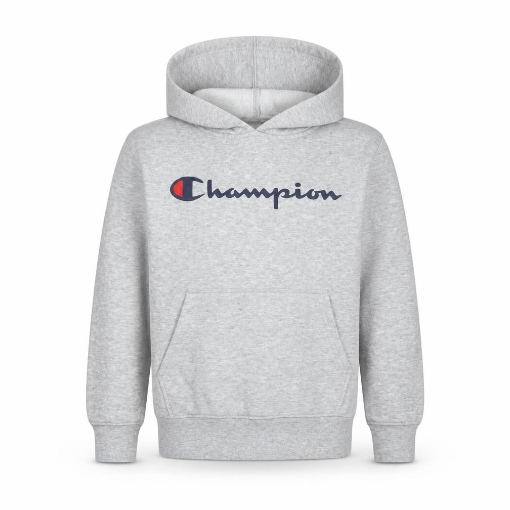 Champion Boys Grey Pullover Hoodie - Size 10 Years