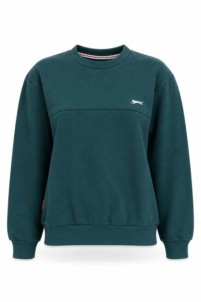 Slazenger Women's Green XS Pullover Sweatshirt