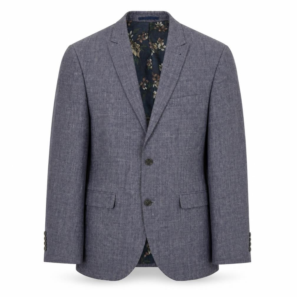 Next Men's Blue Regular Fit Blazer 40R Jacket