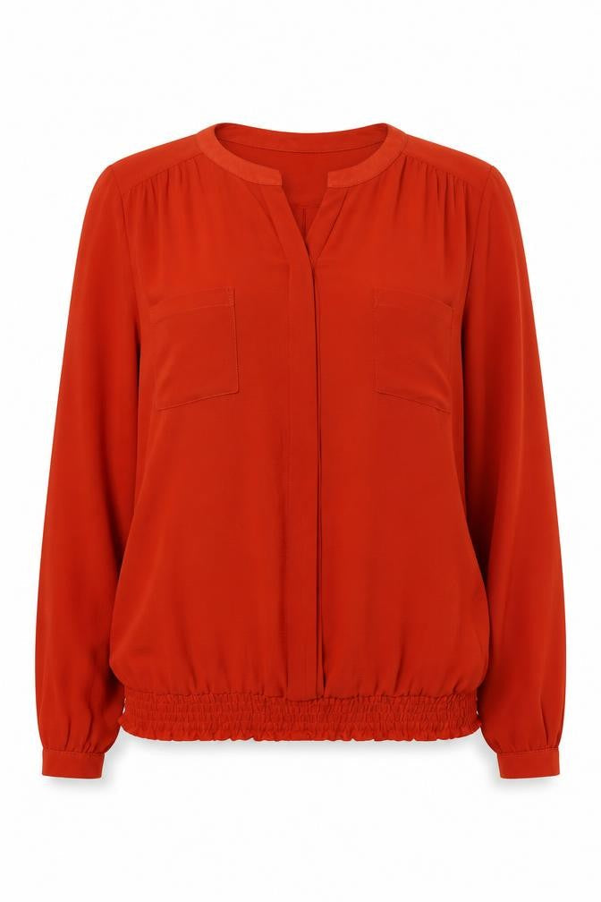 Debenhams Women's Orange Blouse, Size 18, Casual