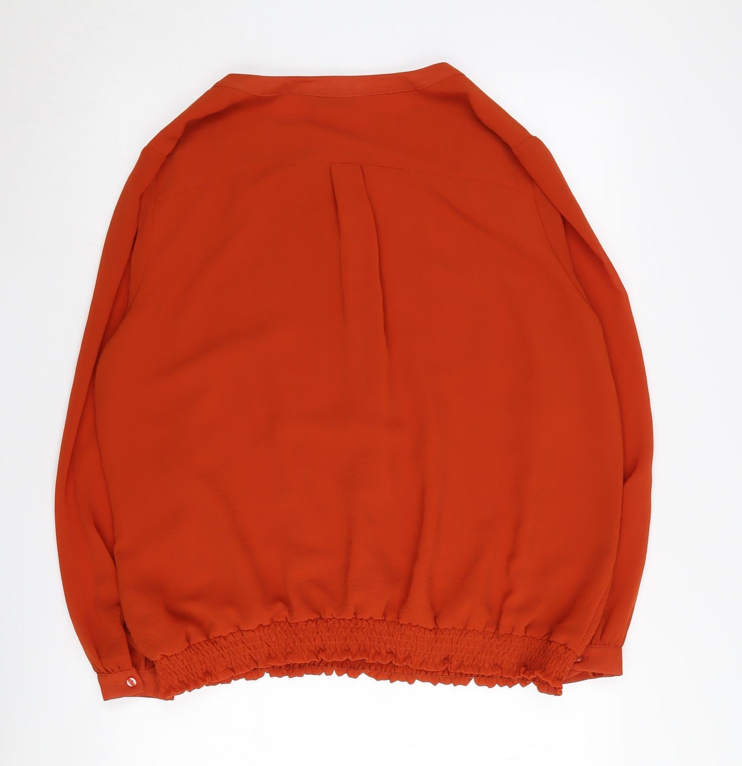 Debenhams Women's Orange Blouse, Size 18, Casual