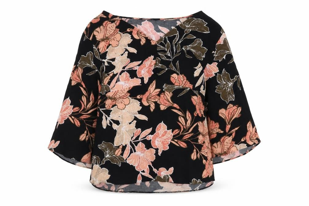 Roman Womens Multicoloured Floral Blouse Size 14