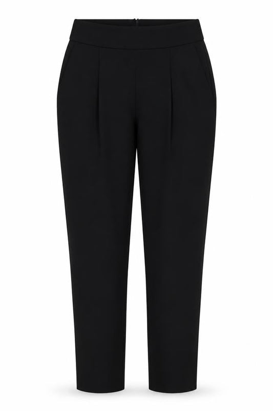 Karen Millen Women's Black Cropped Trousers Size 6