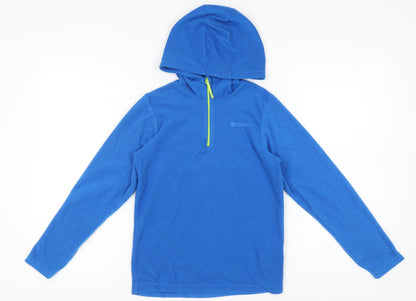 Mountain Warehouse Boys Blue Pullover Hoodie 11-12 Years