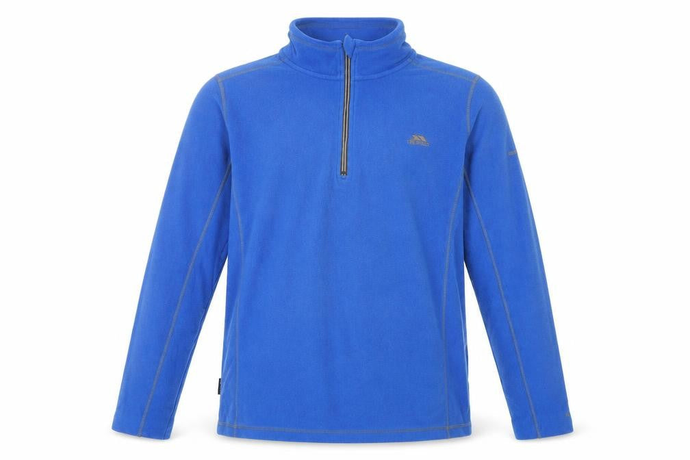 Trespass Men's Blue Fleece 1/2 Zip Jumper Size L