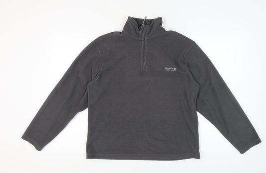 Regatta Men's Grey Fleece Sweatshirt S 1/4 Zip Outdoor