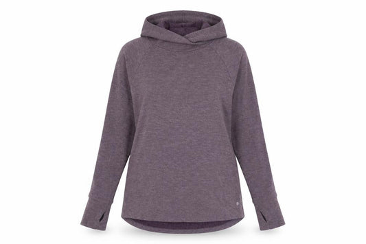 Layer8 Women's Purple S Quick Dry Pullover Hoodie