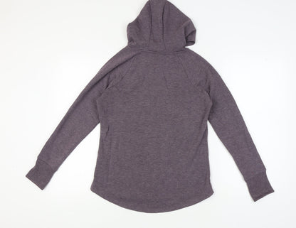 Layer8 Women's Purple S Quick Dry Pullover Hoodie