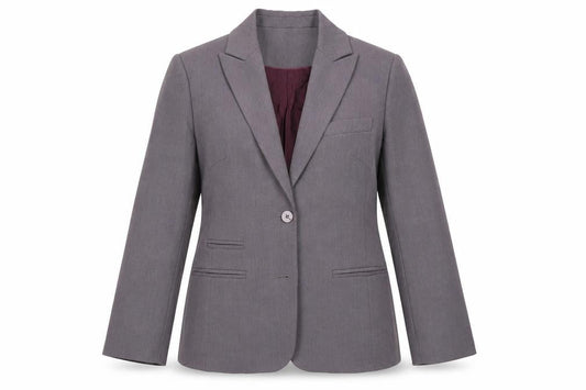 Next Women Grey Blazer Size 14 Classic Business