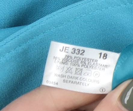 Wardrobe Women's Blue Blazer, Size 18