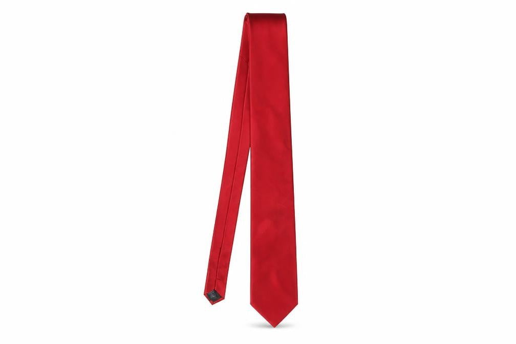 Thomas Nash Men's Red Silk Tie, New With Tags