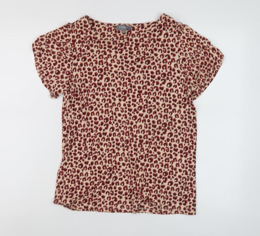 Principles Women's Animal Print Blouse Size 10