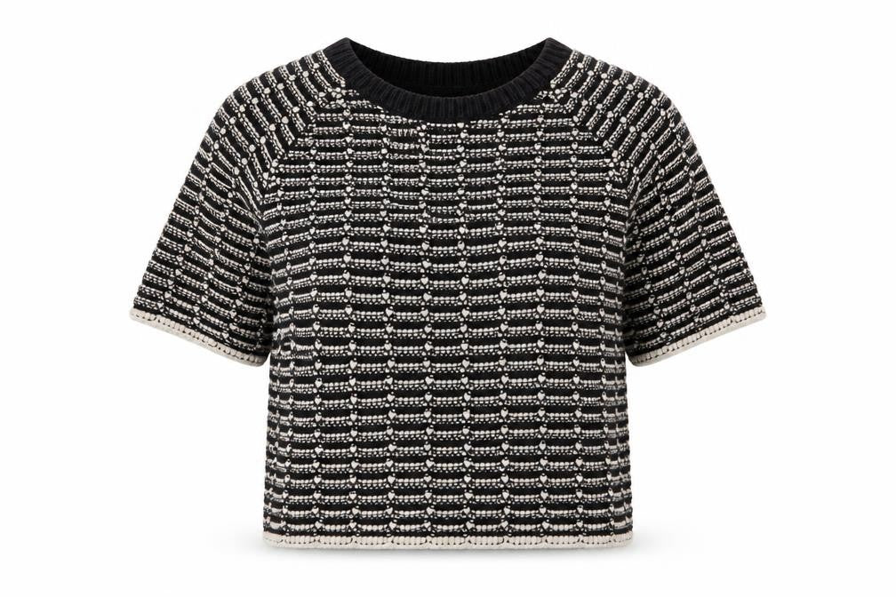Next Women's Black Striped Pullover Jumper S