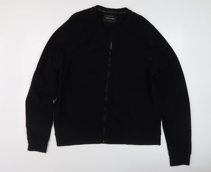 River Island Men's Black Basic Jacket XL