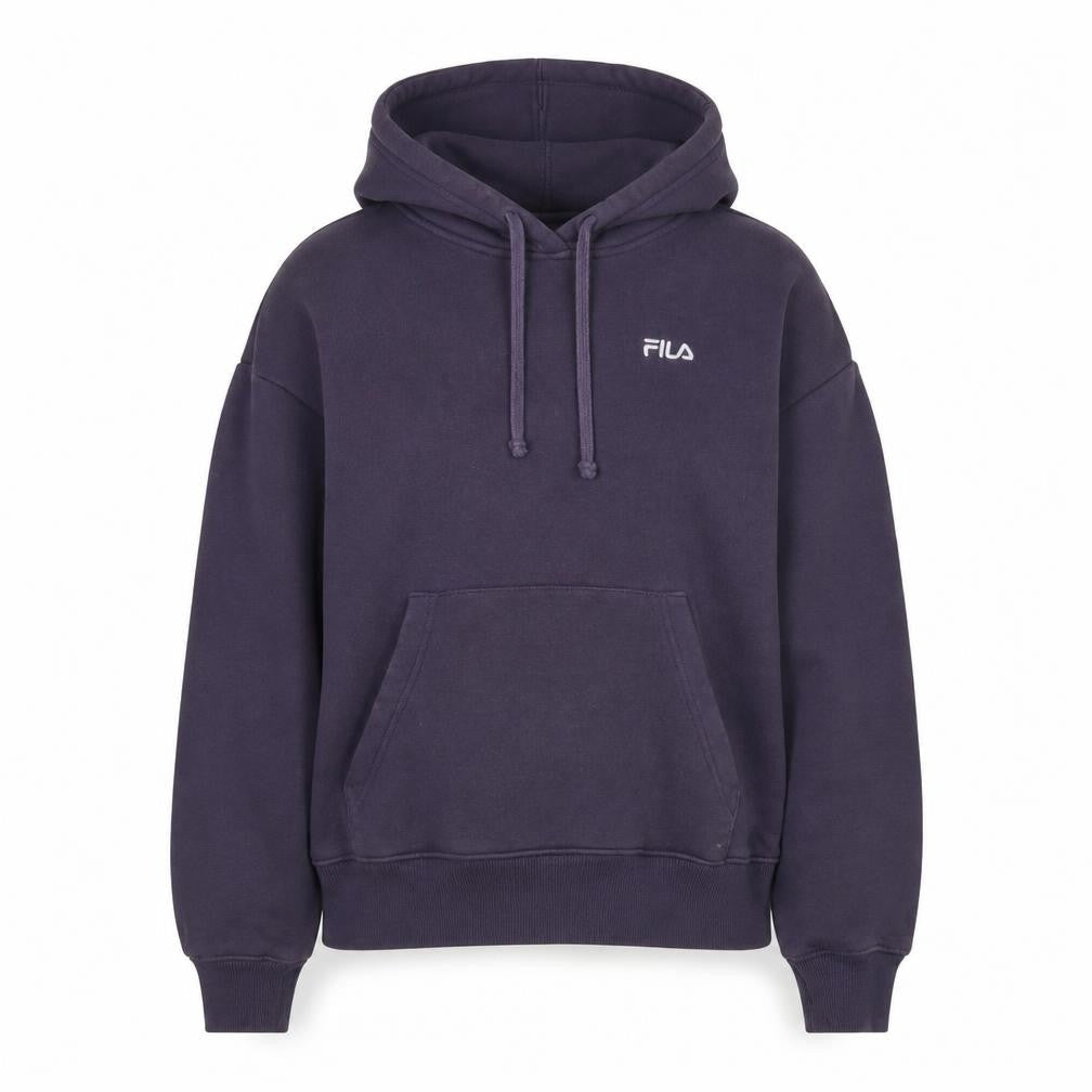 Fila Unisex Adults Purple Pullover Hoodie Size 8
