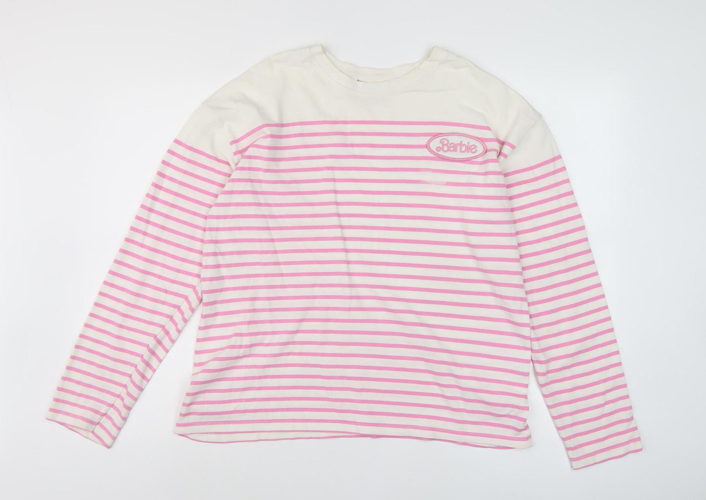 ZARA Women Barbie T-Shirt Multicoloured Size 8