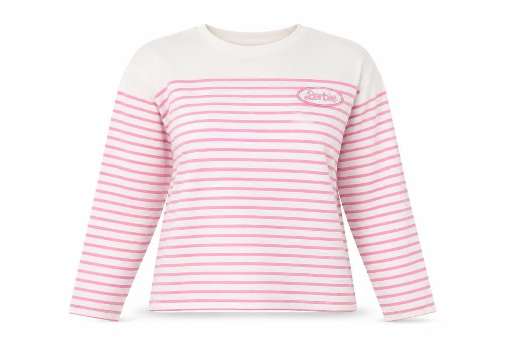 ZARA Women Barbie T-Shirt Multicoloured Size 8