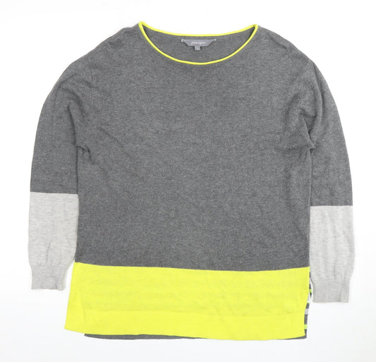 Principles Women's Grey Pullover Jumper Size 8