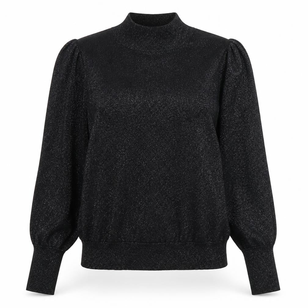 Marks & Spencer Women's Black Mock Neck Jumper