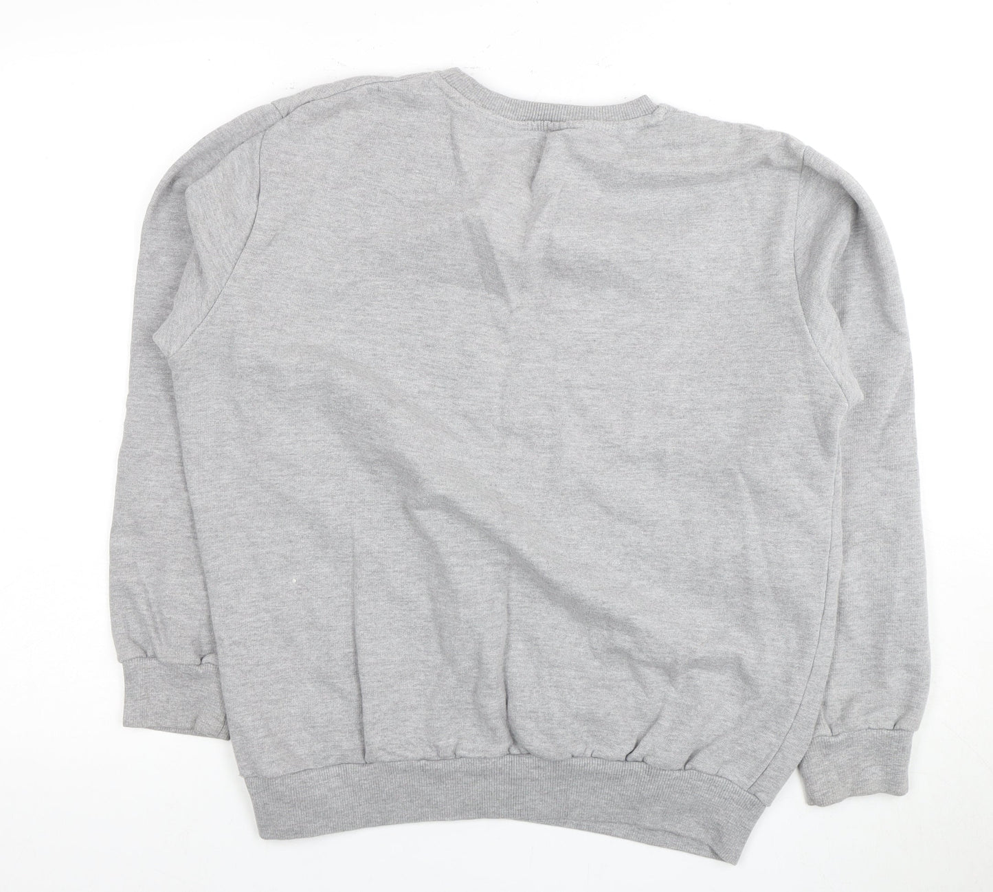 Disney Grey Mickey Mouse Unisex Sweatshirt, Size 12 UK