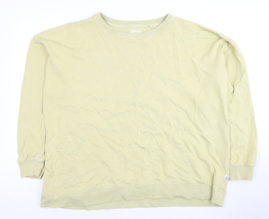 FatFace Unisex Ivory Cotton Pullover Sweatshirt UK 22