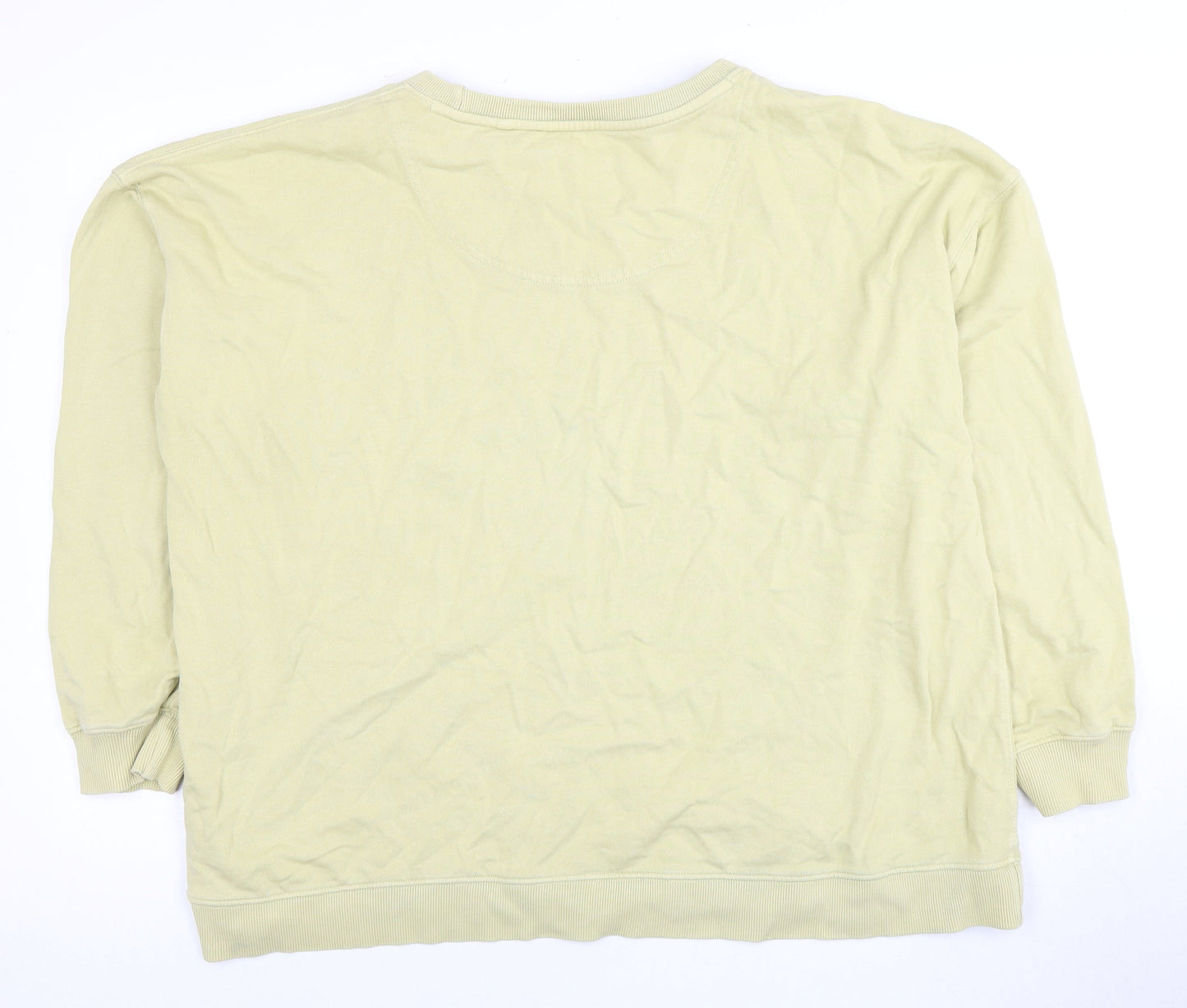 FatFace Unisex Ivory Cotton Pullover Sweatshirt UK 22