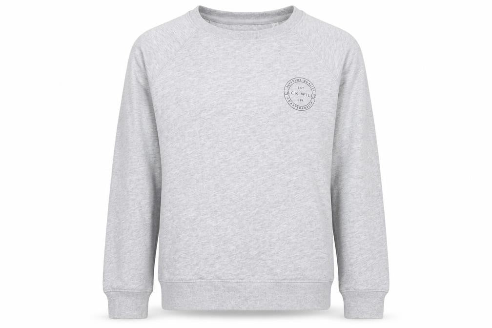 Jack Wills Grey Sweatshirt Unisex Adults UK 12 Pullover