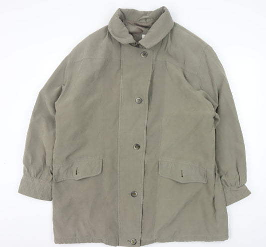 Dannimac Men's Green Cotton Blend Jacket XL