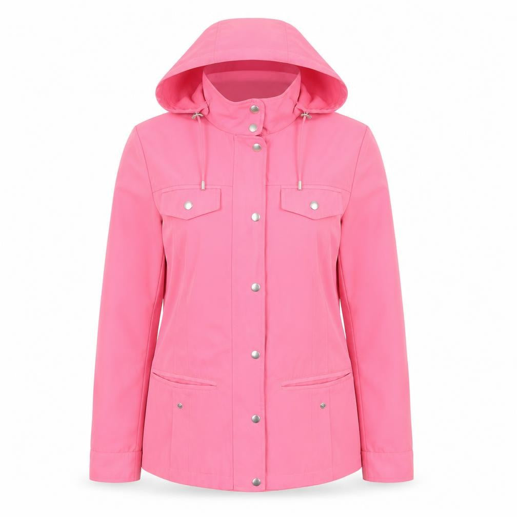 Marks & Spencer Women's Pink Hooded Jacket Size 2